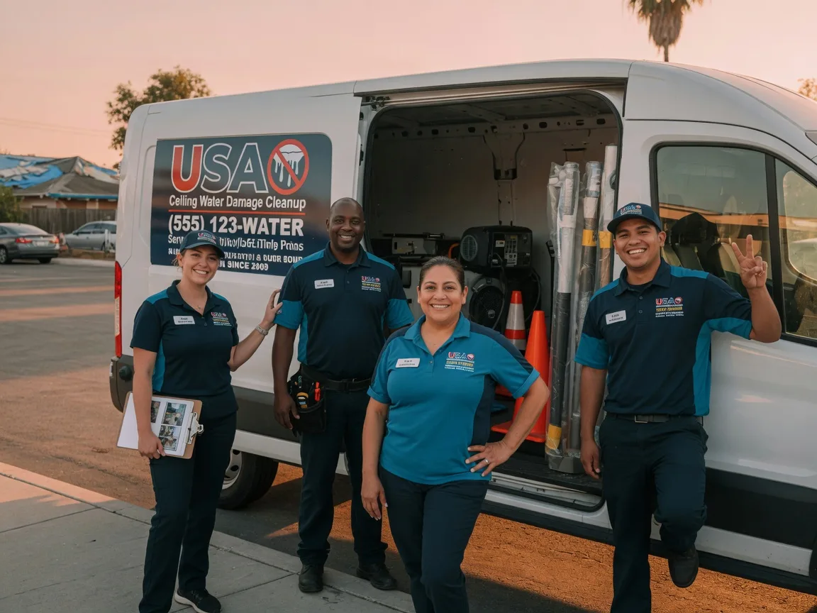 Ceiling Water Damage Restoration company in Las Marias, PR